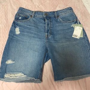 H&M high rise shorts